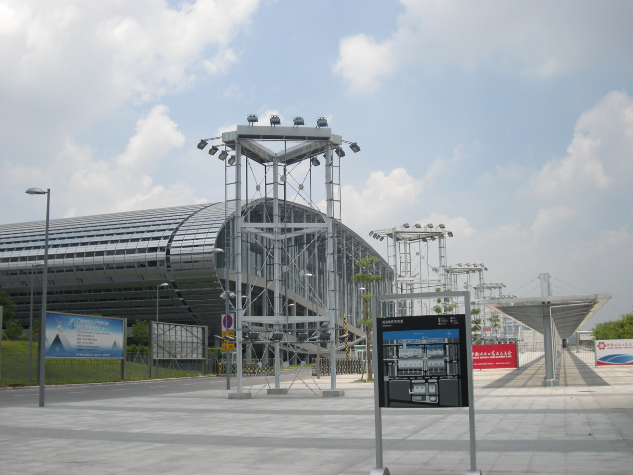 廣州琶洲國(guó)際會(huì)展會(huì)中心戶外廣告牌鋼骨架